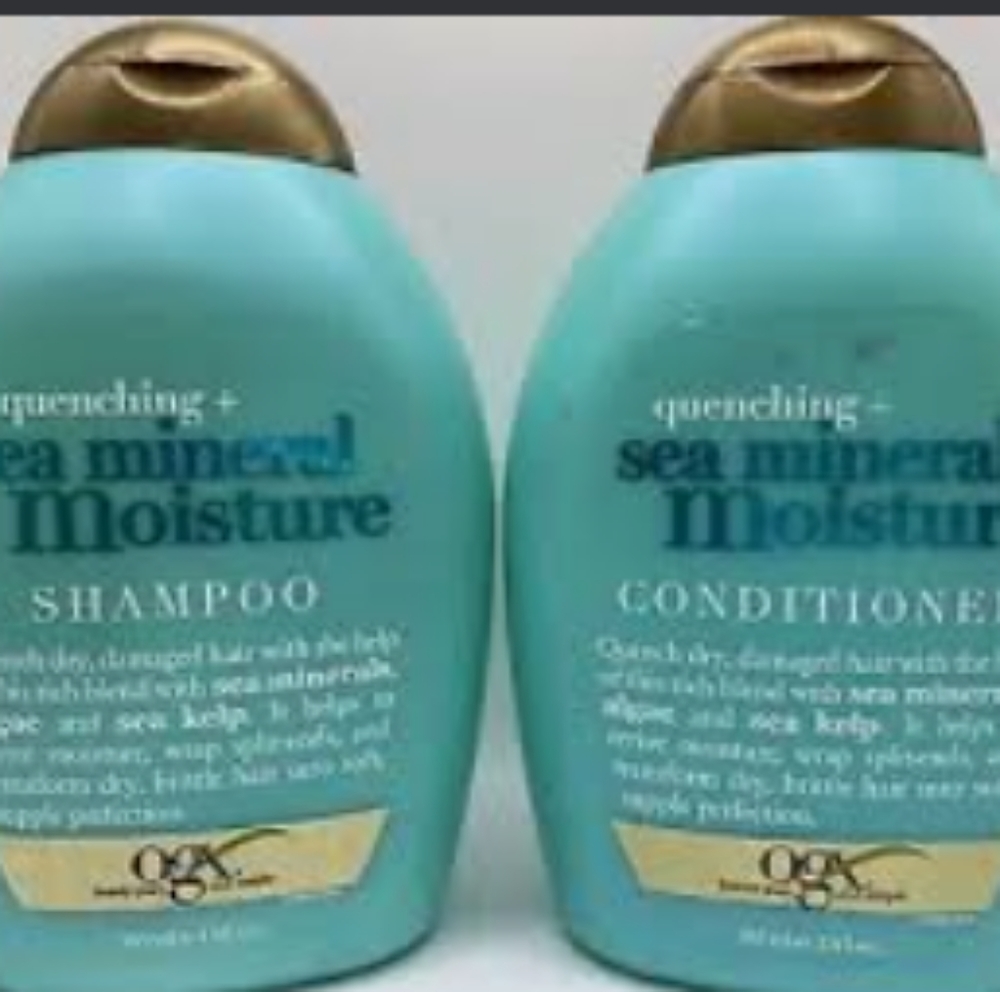 OGX Sea mineral moisture shampoo and conditioner. Brand new.